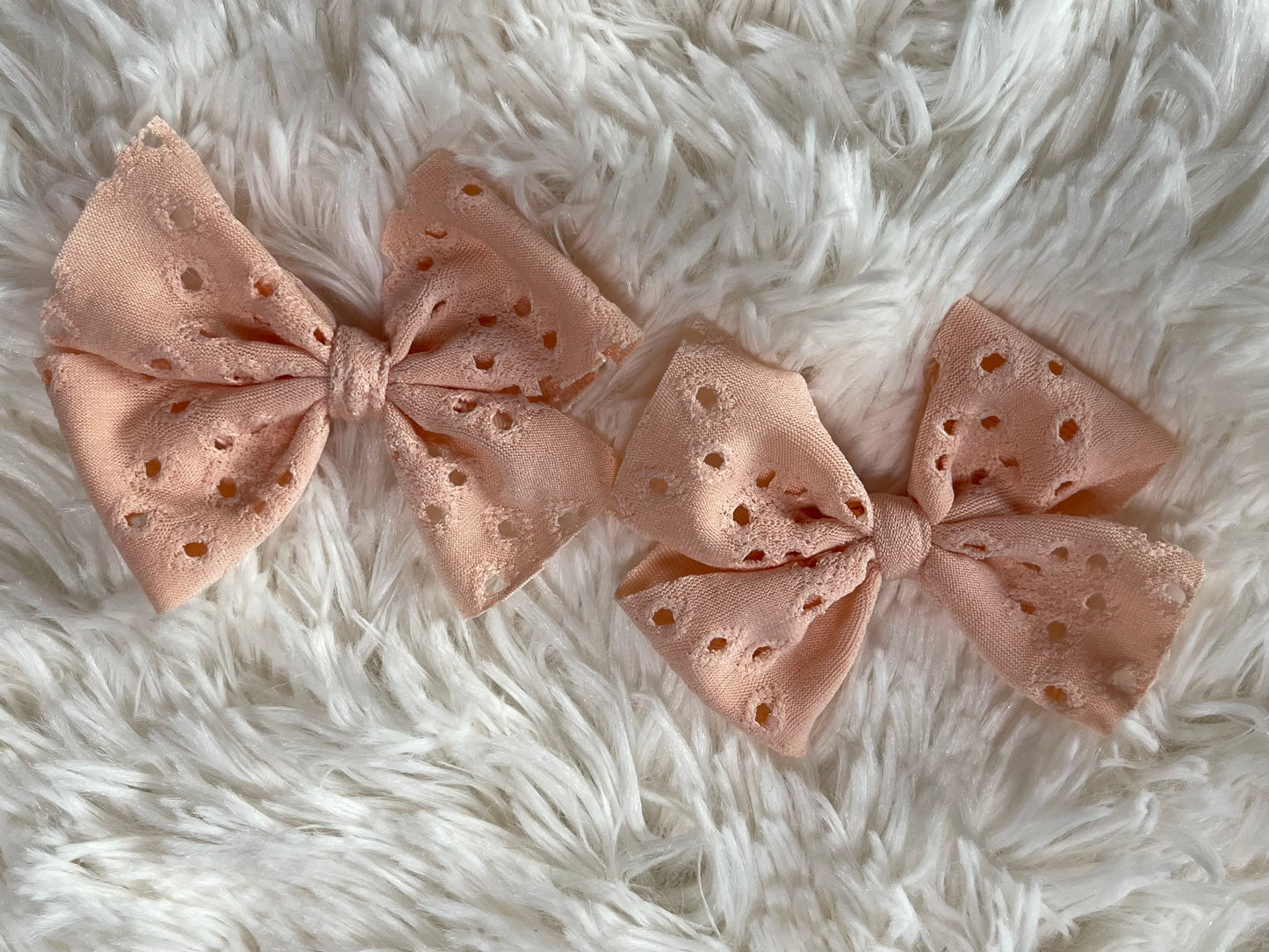 Peach Eyelet
