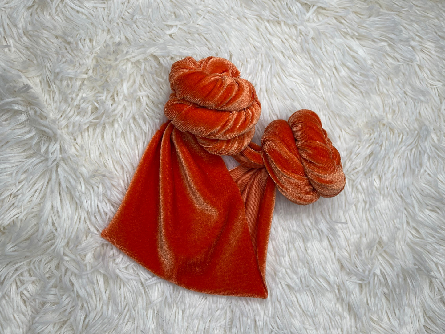 Orange Velvet Spacebuns | 0/3