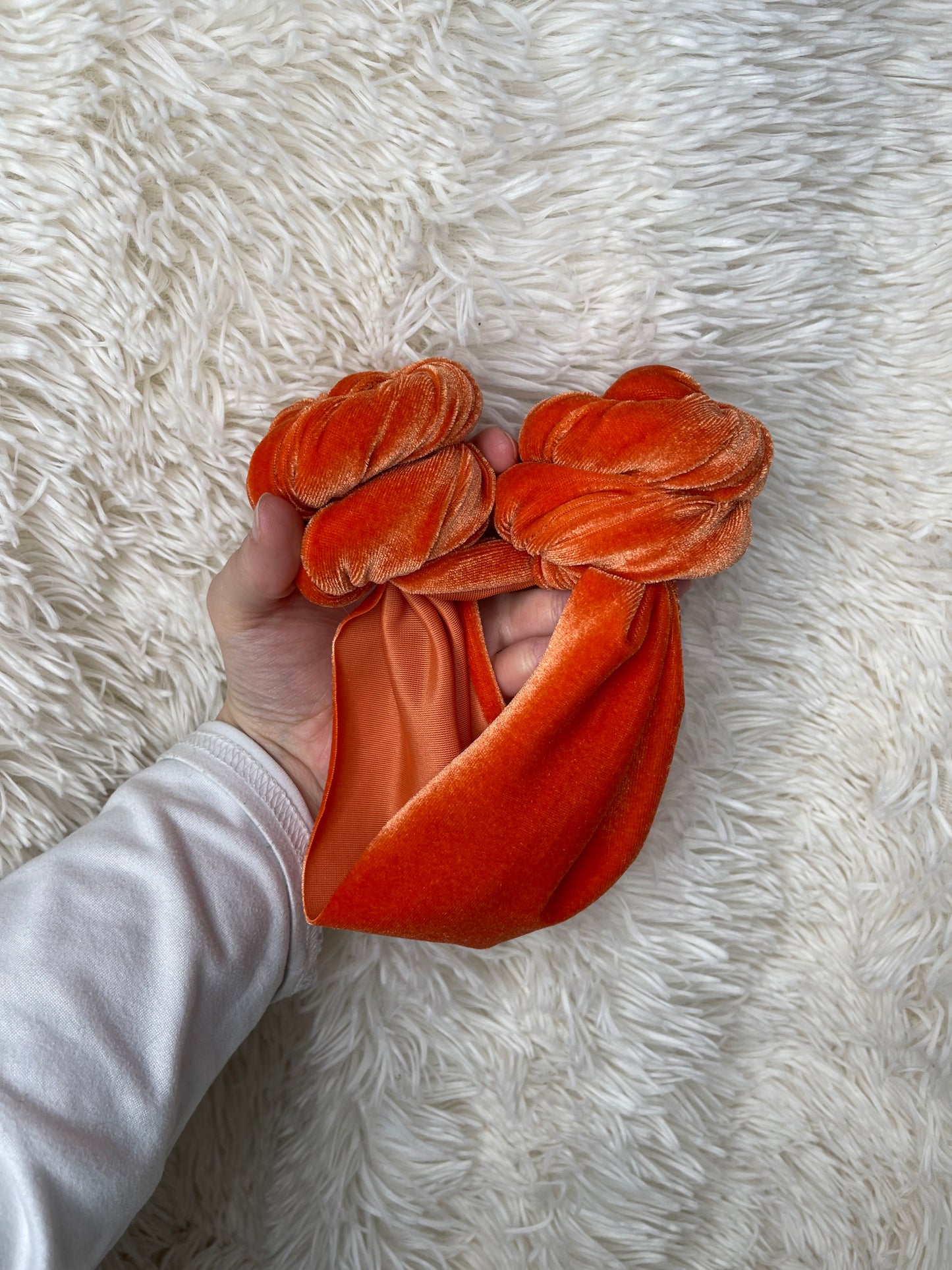 Orange Velvet Spacebuns | 0/3