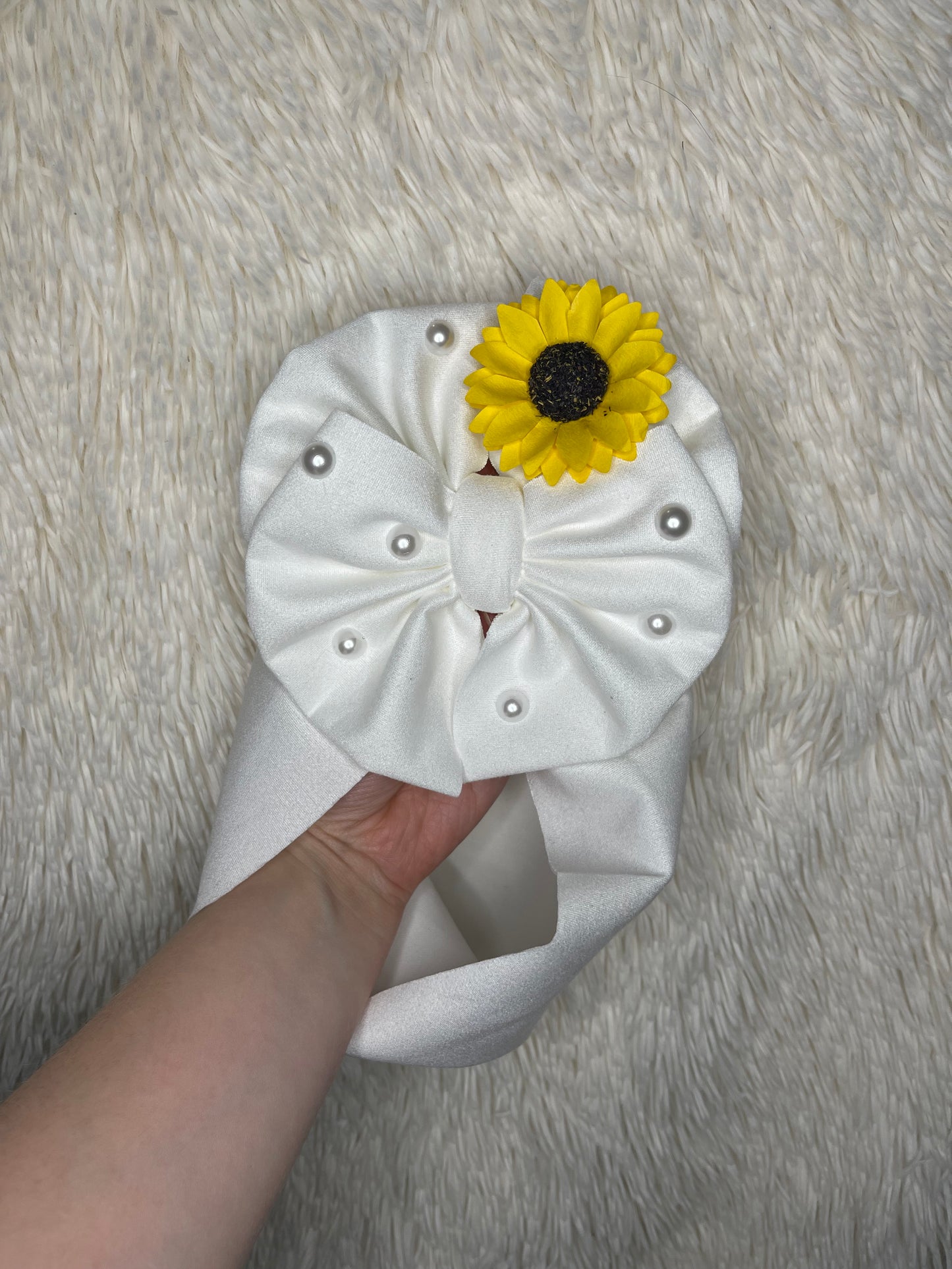 RTS | Sunflower 6” Messy Wrap (Add size to notes)