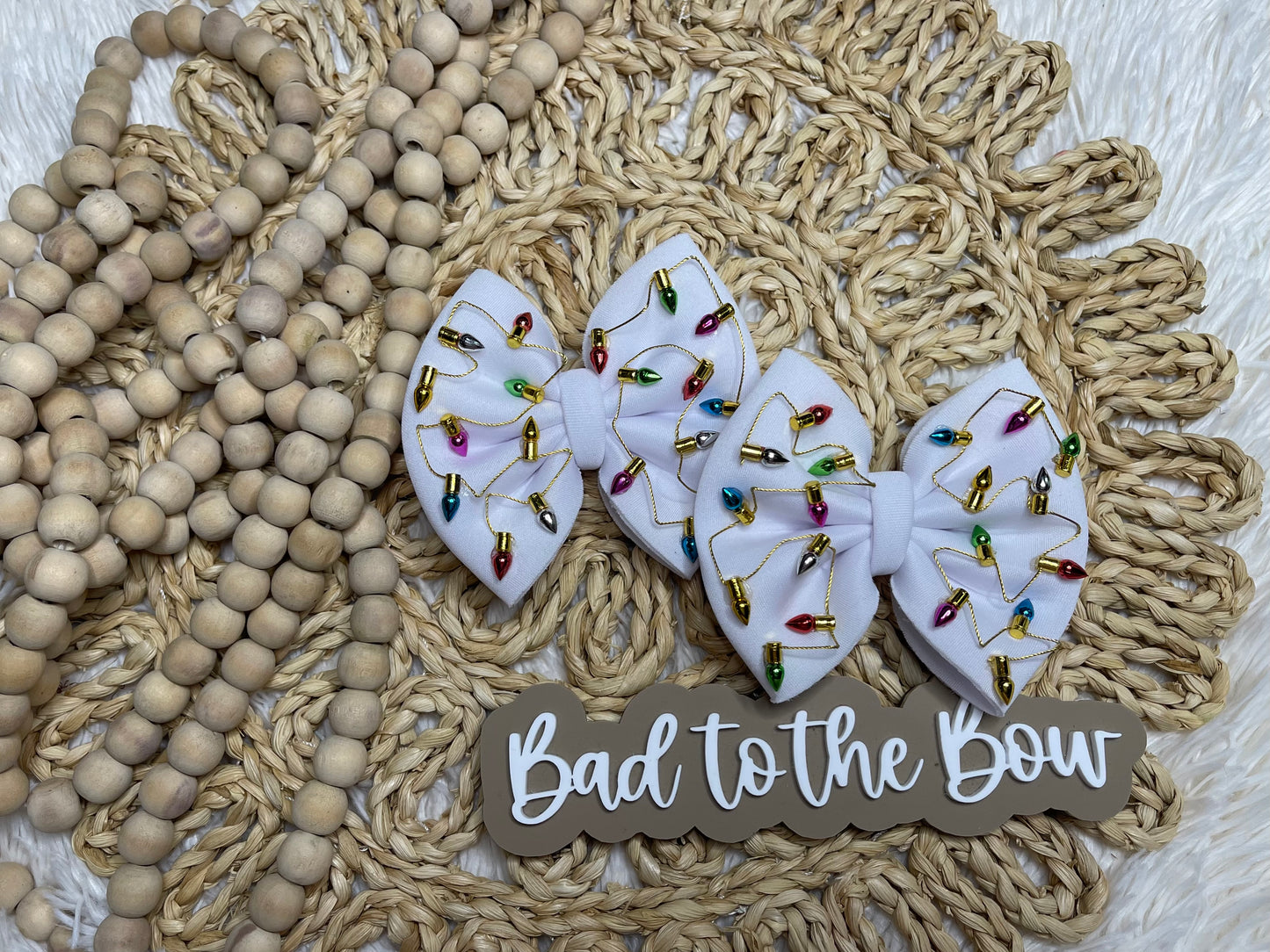 Christmas Lights 4” Piggies