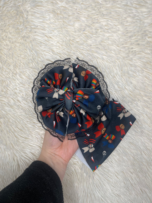Horror Bows messy wrap | 3/6