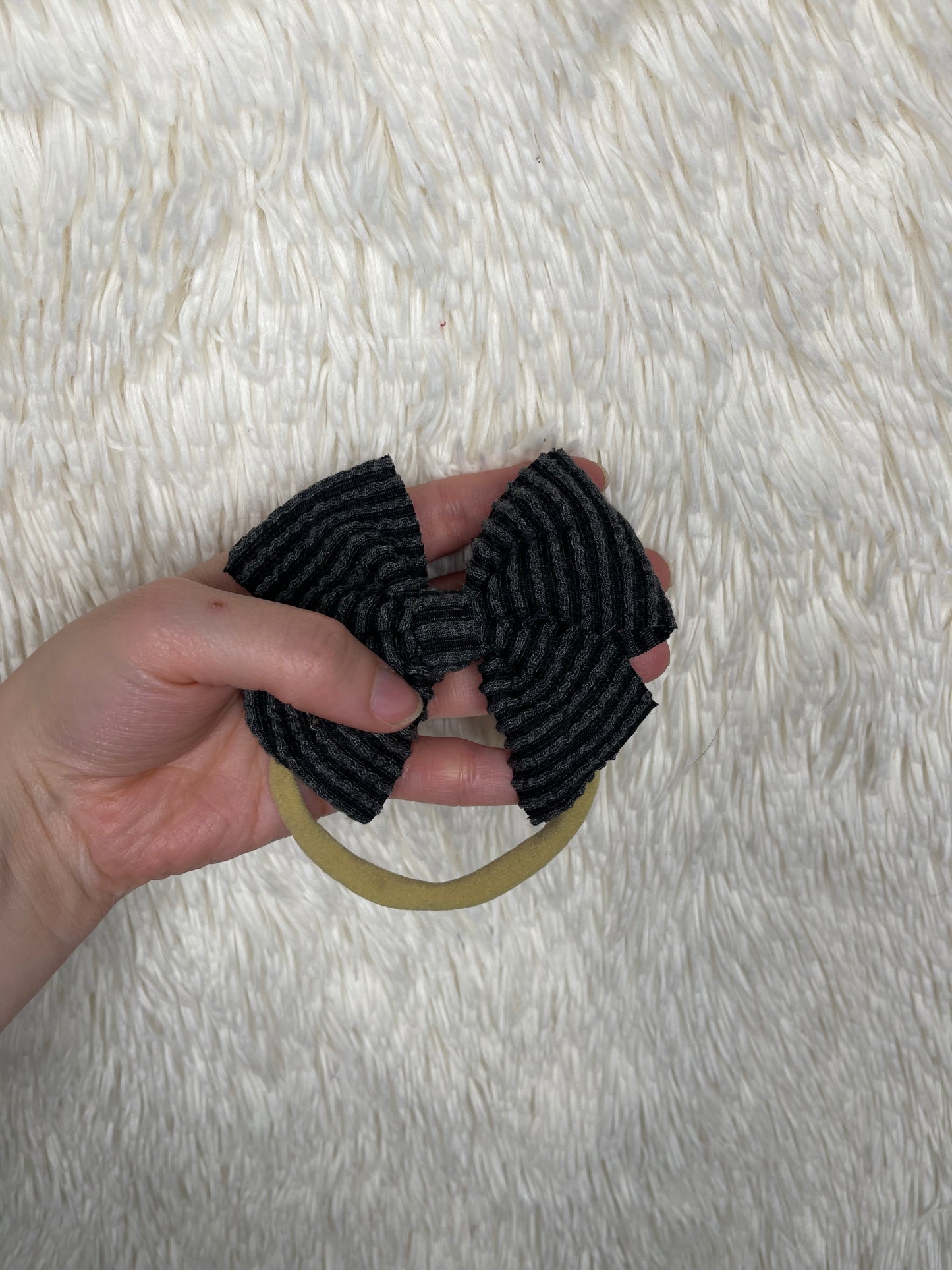 Waved Charcoal/Black