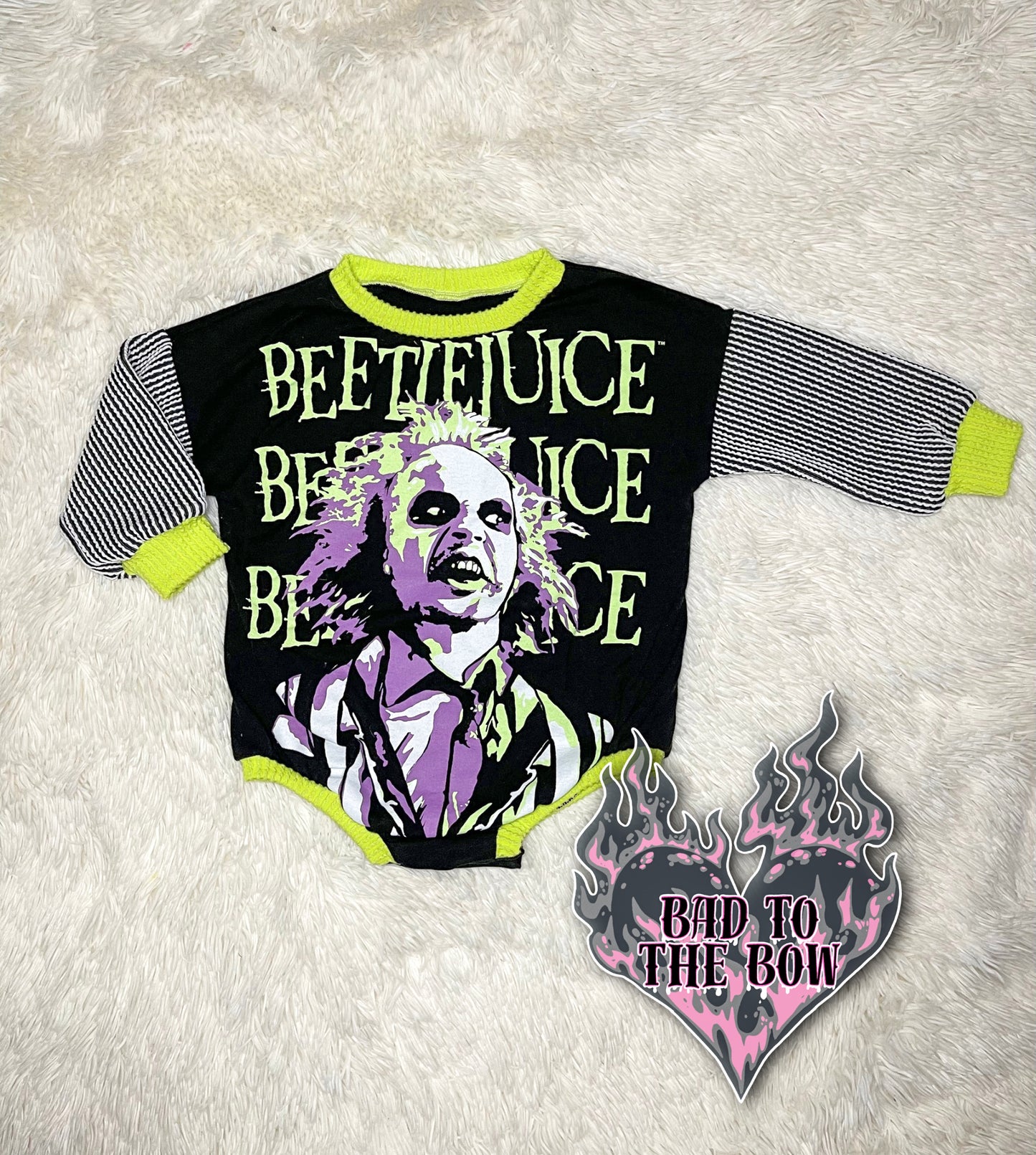 18/24m Oversized romper UPCYCLE