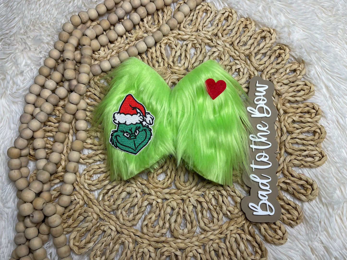 6” Green man single bow (add clip or nylon to notes)