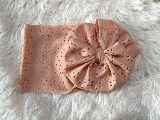 Peach Eyelet
