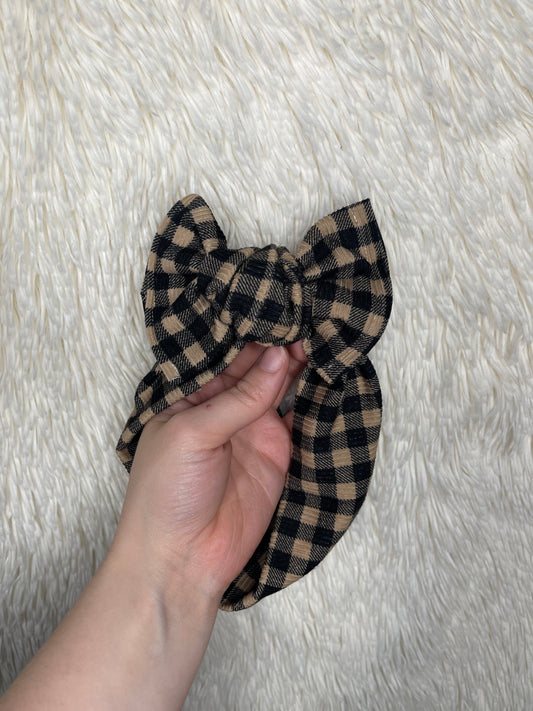 Chunky Knot Headwrap Mocha
